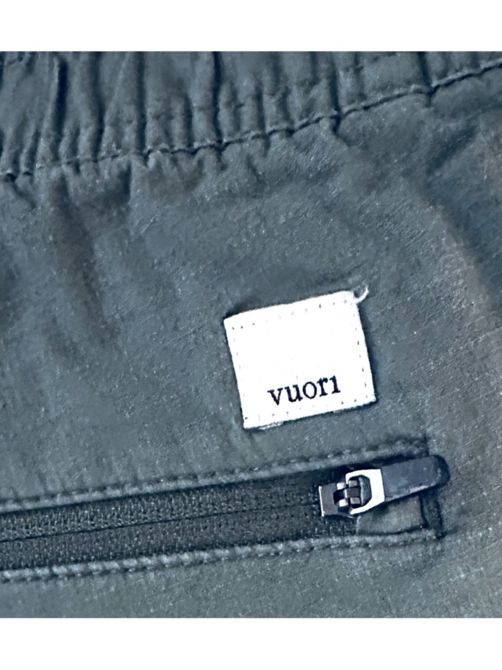 Vuori Ripstop Pant Army Green Organic Cotton Gorpcore Hiking Slim Small - Picture 6 of 8